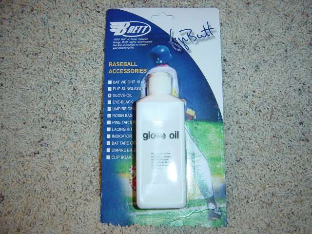 George Brett Glove Oil